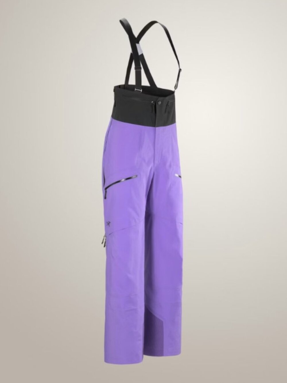 Arc’teryx Rush Bib Pant Women’s 6R Purple GORE-TEX Pro NWT Ski Touring aster
